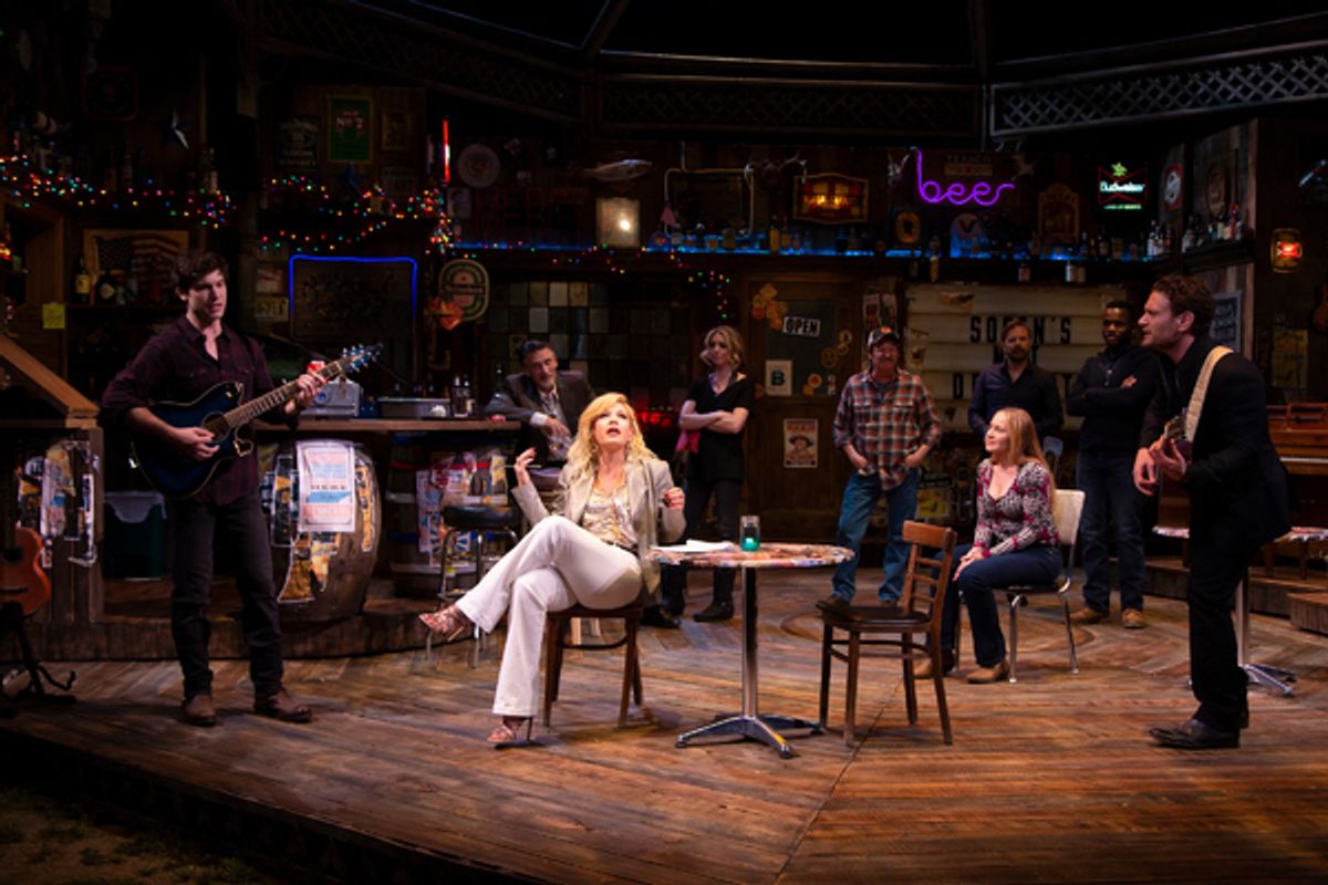 Felicia Finley and Cast at 