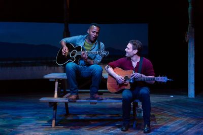 Deonâ€™te Goodman with Eric William Morris Photo