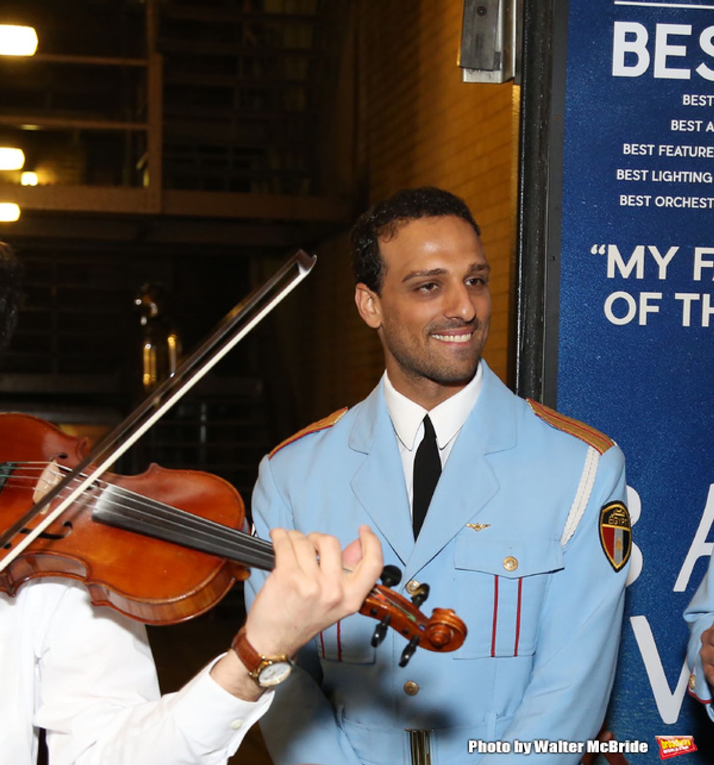 Photo Coverage: THE BAND'S VISIT Celebrates Tony Wins With Post-Show Jam Outside the Theatre Photo Coverage: THE BAND'S VISIT Celebrates Tony Wins With Post-Show Jam Outside the Theatre Image