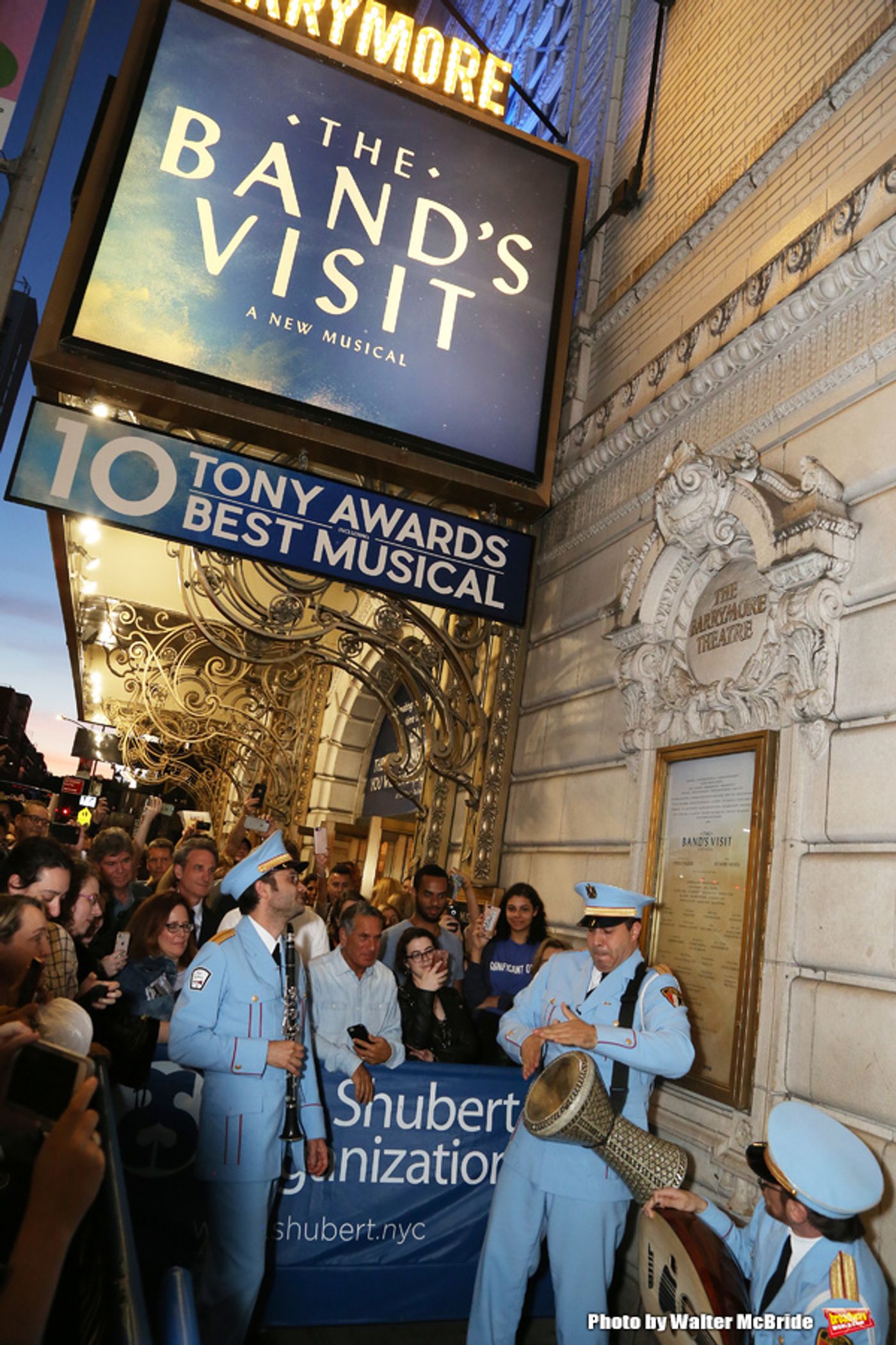 Photo Coverage: THE BAND'S VISIT Celebrates Tony Wins With Post-Show Jam Outside the Theatre  Image