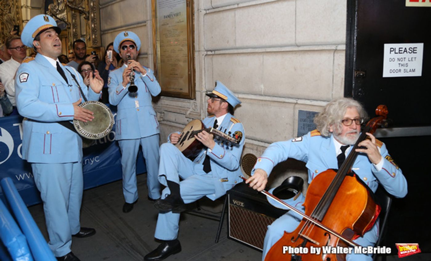 Photo Coverage: THE BAND'S VISIT Celebrates Tony Wins With Post-Show Jam Outside the Theatre  Image