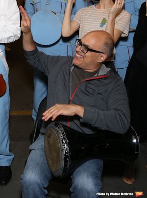 David Yazbek with the Alexandria Ceremonial Police Orchestra @ BroadwayWorld David Yazbek with the Alexandria Ceremonial Police Orchestra Photo