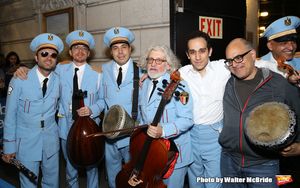 George Abud and David Yazbek with the Alexandria Ceremonial Police Orchestra @ BroadwayWorld George Abud and David Yazbek with the Alexandria Ceremonial Police Orchestra Photo