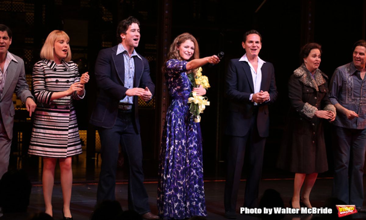 Melissa Benoit with Ben Jacoby, Jessica Keenan Wynn, Evan Todd, Paul Anthony Stewart, Nancy Opel  at 