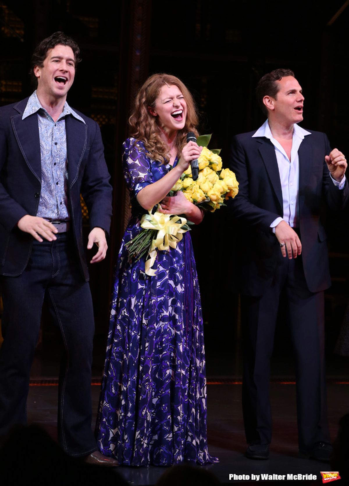 Melissa Benoit with Evan Todd and Paul Anthony Stewart  at 