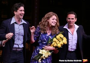 Melissa Benoist with Evan Todd and Paul Anthony Stewart @ BroadwayWorld Melissa Benoist with Evan Todd and Paul Anthony Stewart Photo