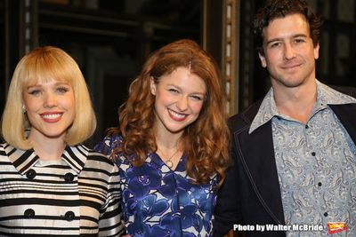 Melissa Benoit with Jessica Keenan Wynn and Evan Todd  Photo