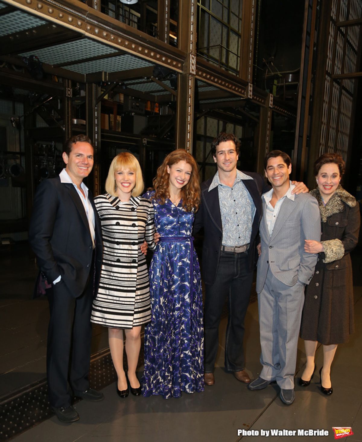 Melissa Benoit with Paul Anthony Stewart, Jessica Keenan Wynn, Evan Todd, Ben Jacoby and Nancy Opel  at 