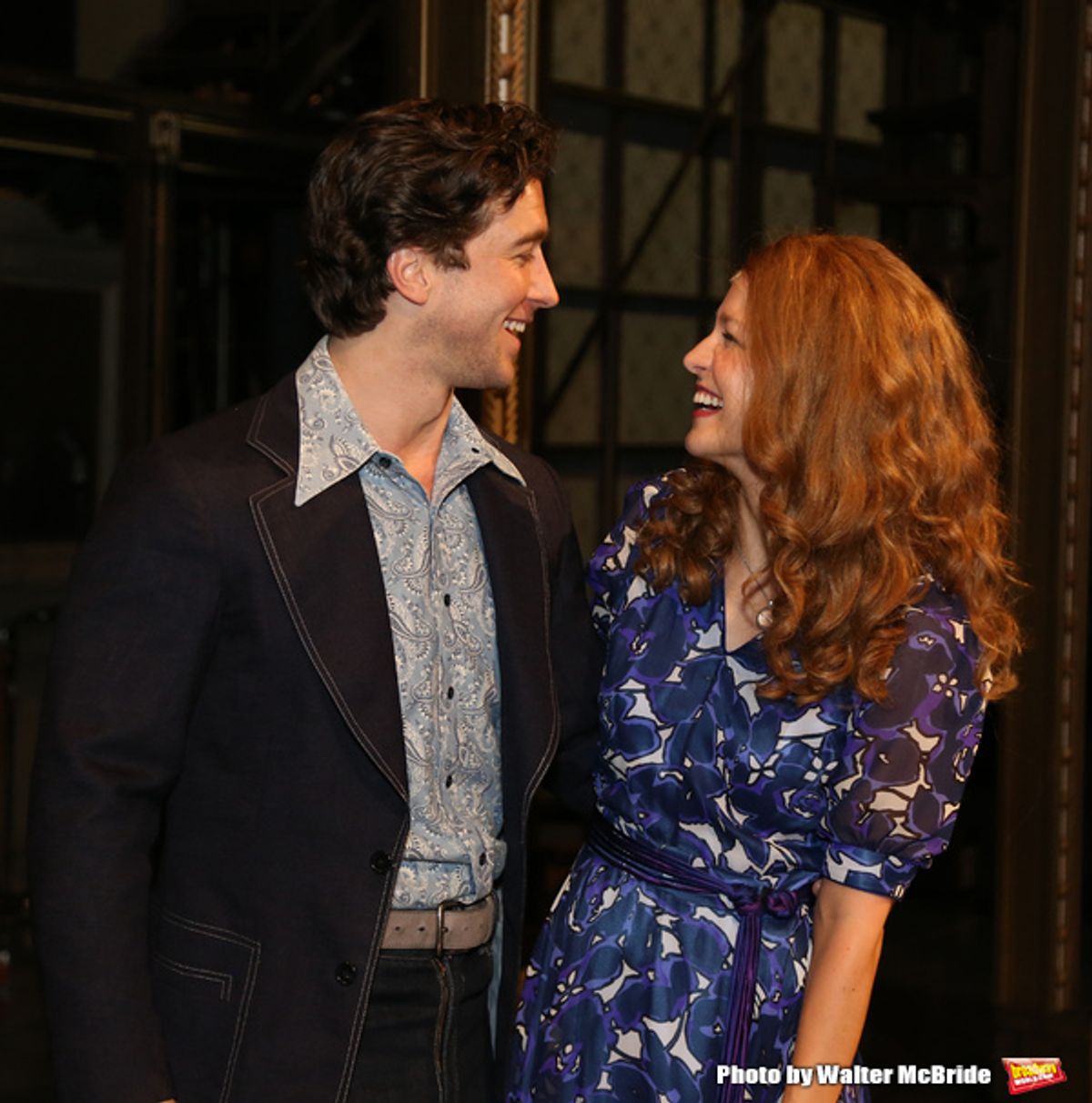 Evan Todd and Melissa Benoist  at 