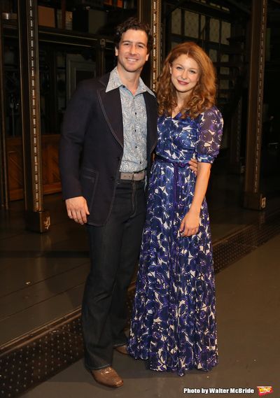 Evan Todd and Melissa Benoist  Photo