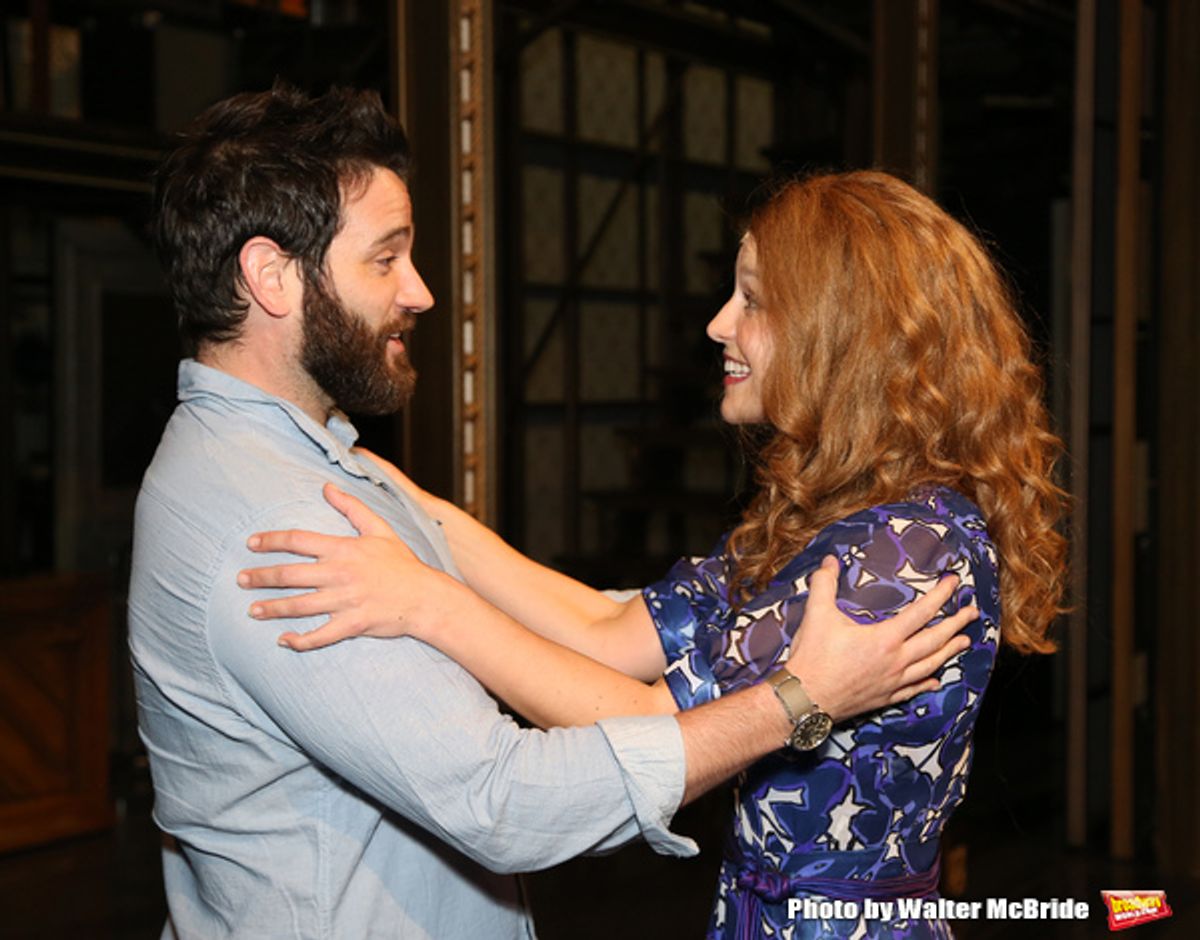 Colin Donnell visits Melissa Benoit at 