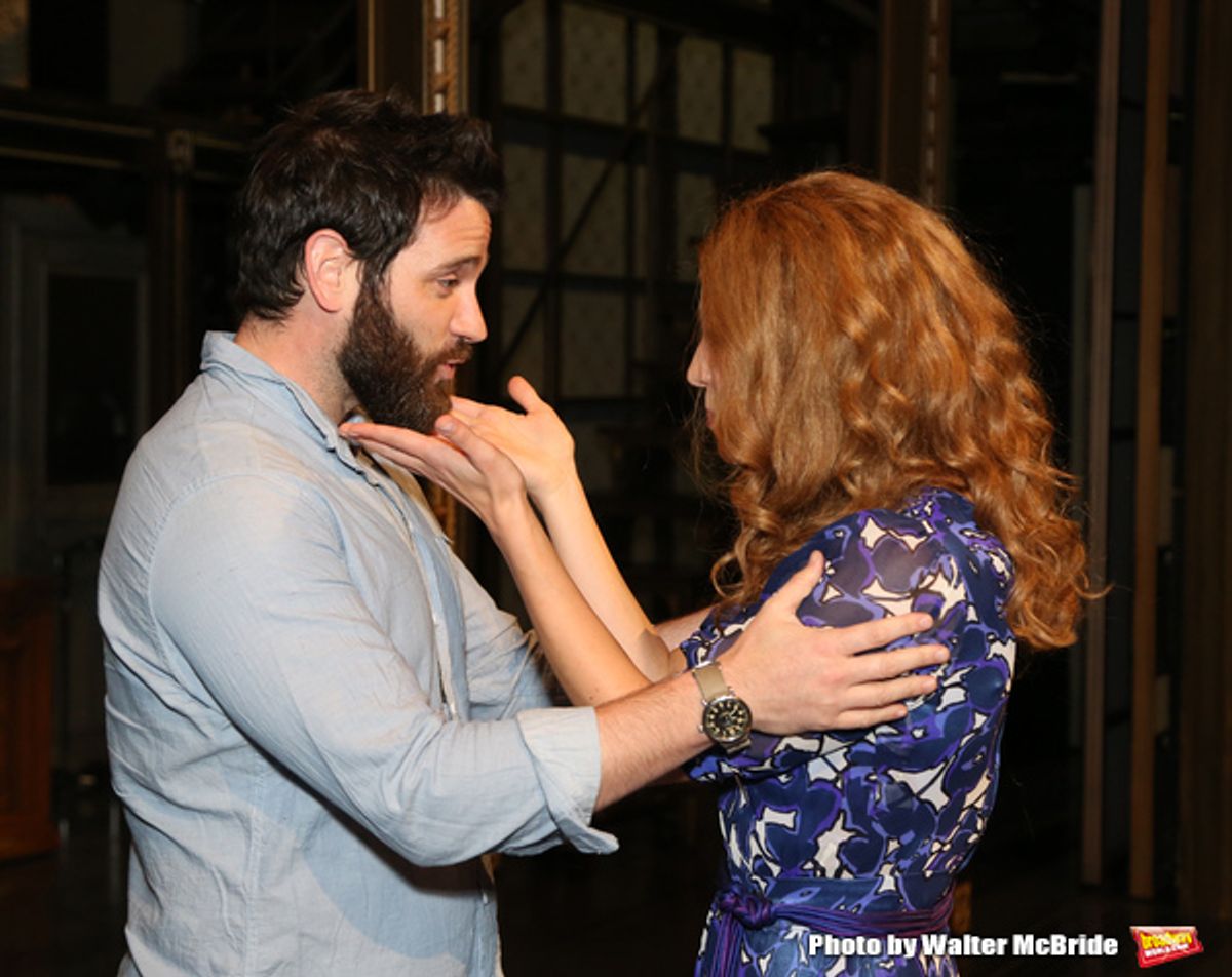 Colin Donnell visits Melissa Benoit  at 