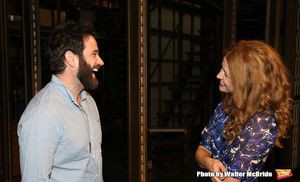 Colin Donnell visits Melissa Benoit @ BroadwayWorld Colin Donnell visits Melissa Benoit Photo