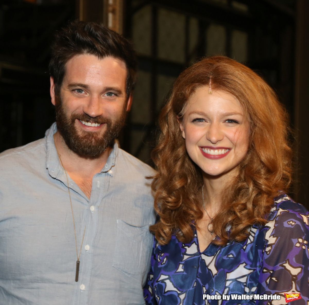 Colin Donnell visits Melissa Benoit  at 