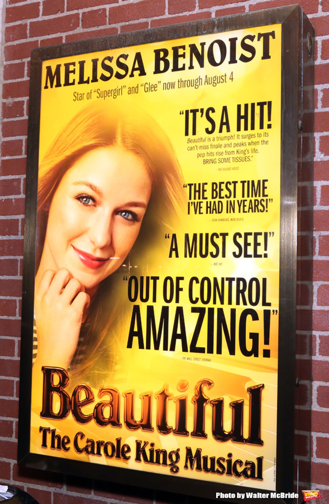 Photo Coverage: Backstage with Melissa Benoist at BEAUTIFUL: THE CAROLE KING MUSICAL  Image