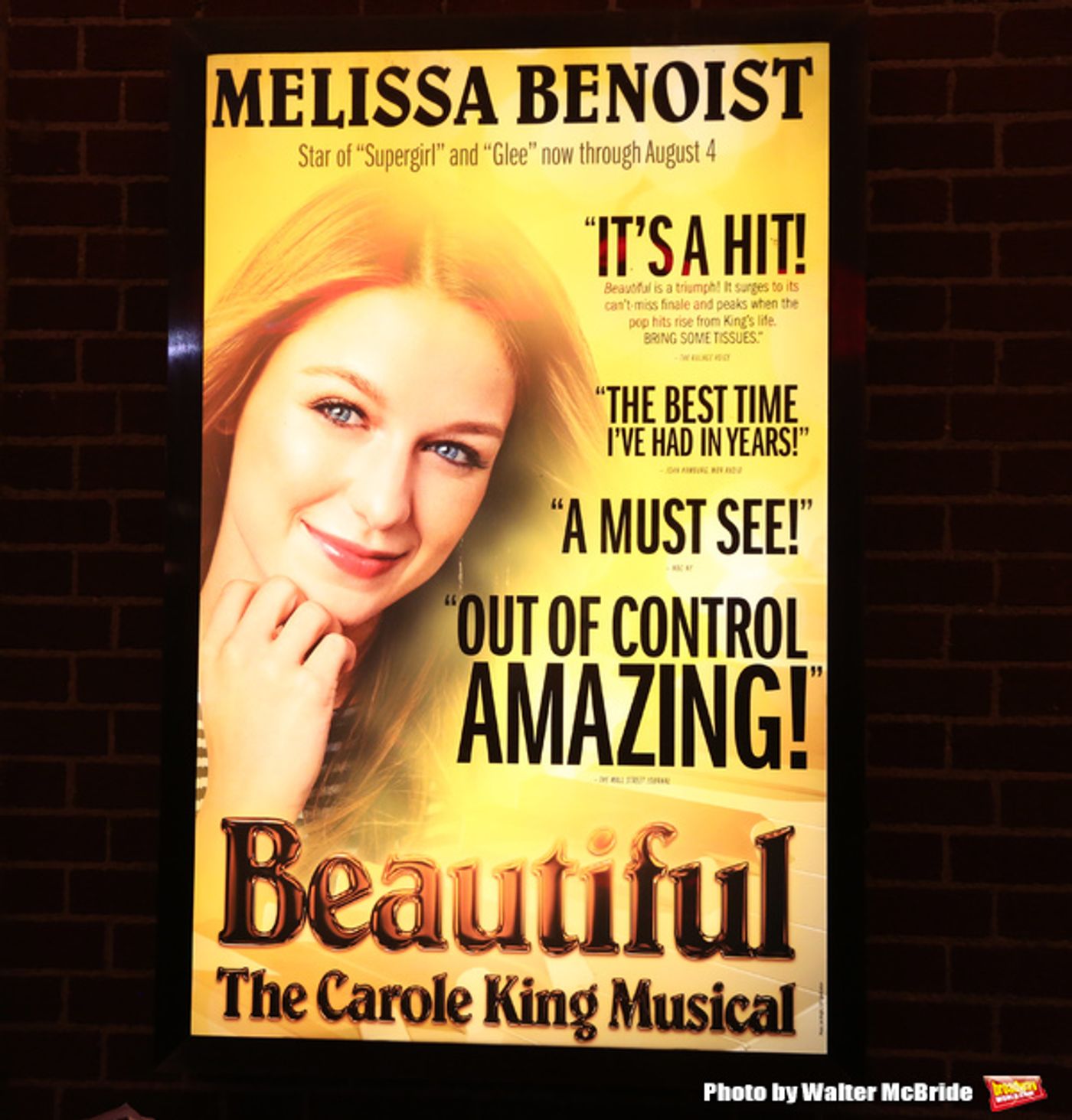 Photo Coverage: Backstage with Melissa Benoist at BEAUTIFUL: THE CAROLE KING MUSICAL  Image