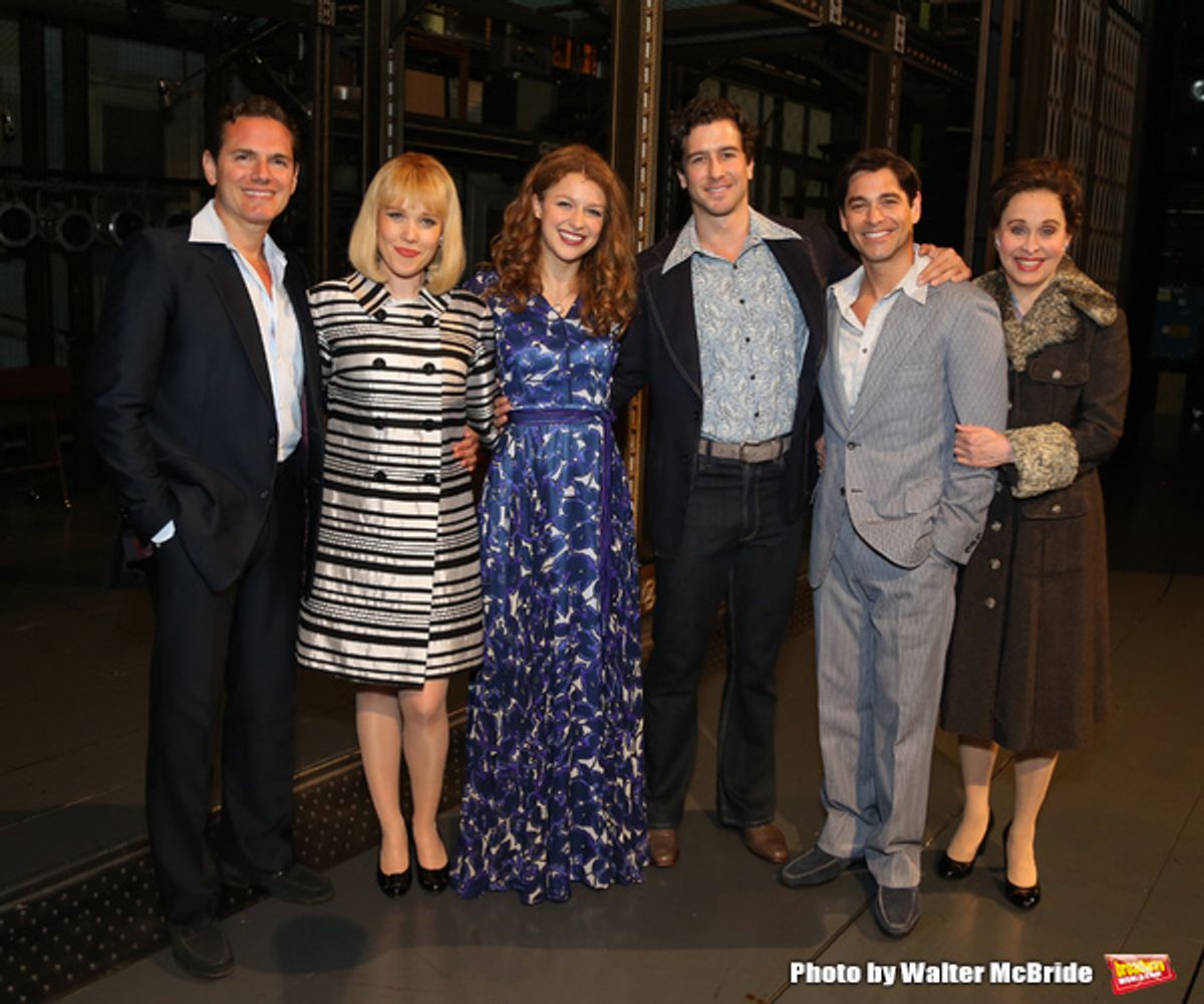Melissa Benoit with Paul Anthony Stewart, Jessica Keenan Wynn, Evan Todd, Ben Jacoby and Nancy Opel at 