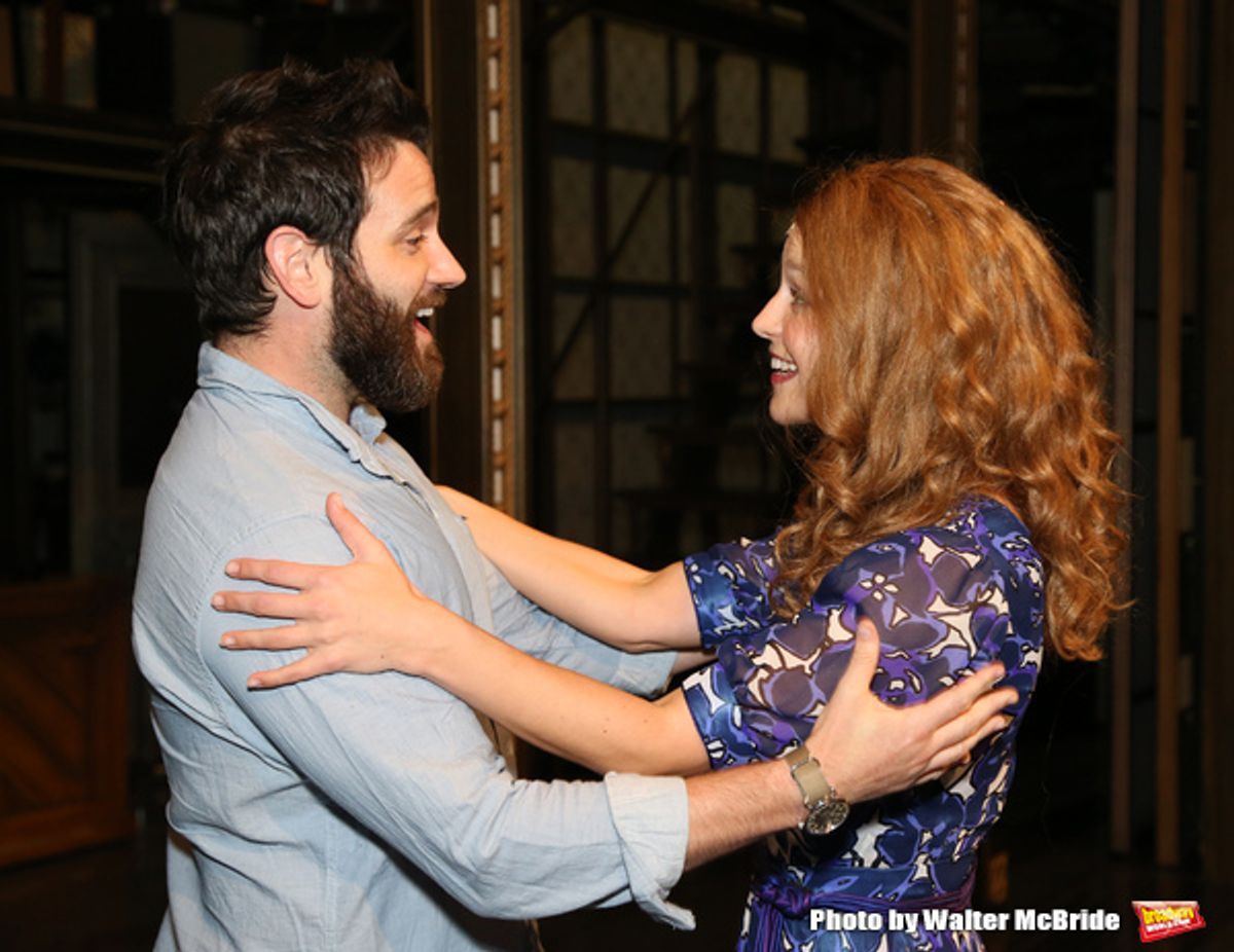 Colin Donnell visits Melissa Benoit at 