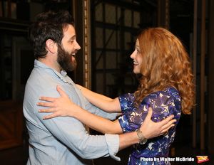 Colin Donnell visits Melissa Benoit @ BroadwayWorld Colin Donnell visits Melissa Benoit Photo