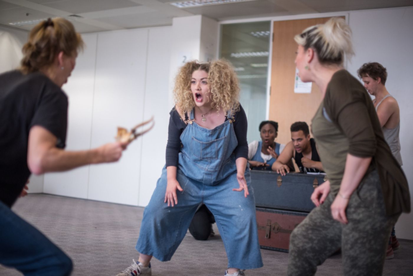 Photo Flash: Inside Rehearsal For Shakespeare in the Squares' AS YOU LIKE IT  Image