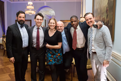 A  reunion of company members from Michael Wilsonâ€™s 2015 production of Desire  Photo