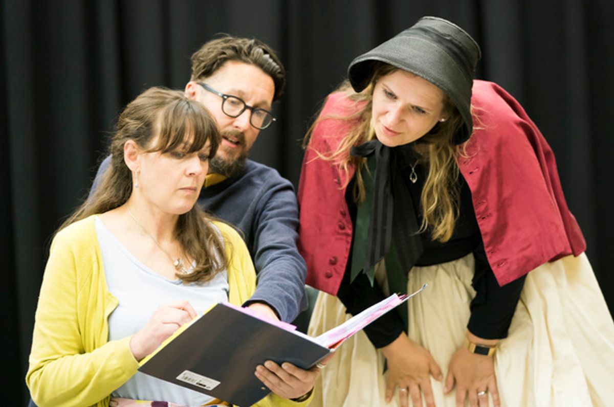 Fiona Dunn, Timothy Sheader, Anita Watson at 