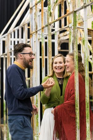 Timothy Sheader, Janis Kelly, Ellie Bradbury Photo