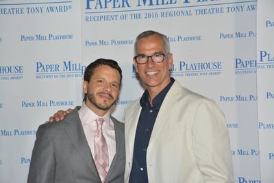 Nick Kenkell (Co-Choreoghraper) and Jerry Mitchell Photo