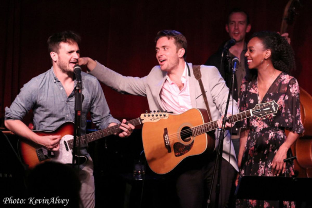 Billy Finn, James Snyder, Zurin Villanueva at 