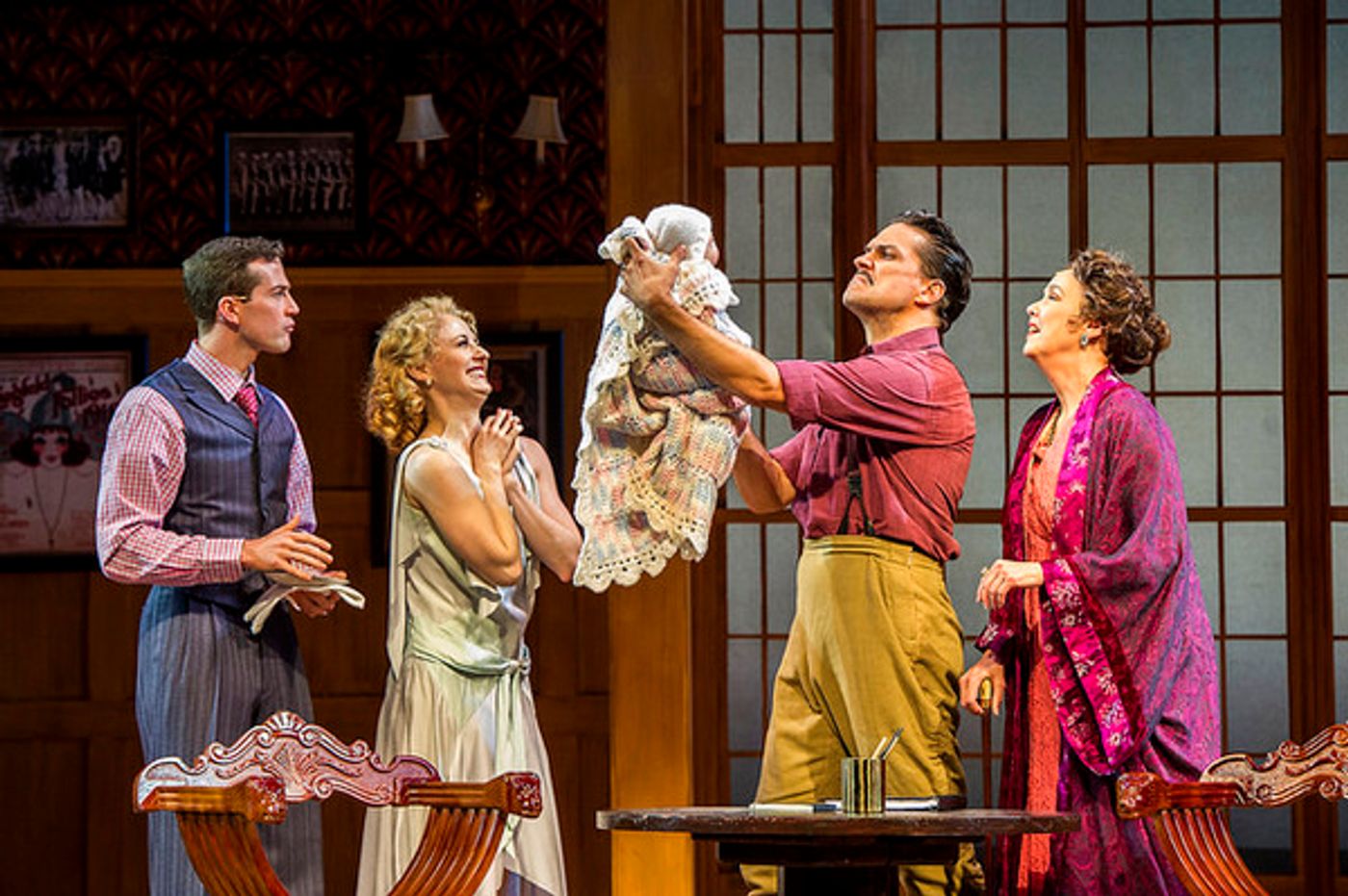 Photo Flash: First Look at Barrington Stage's THE ROYAL FAMILY OF BROADWAY, With Music and Lyrics by William Finn  Image