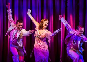 Laura Michelle Kelly and Ensemble Photo