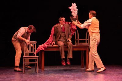 Matt Loehr, Stuart Marland, and Noah Racey; Photo by Kevin Graft Photo