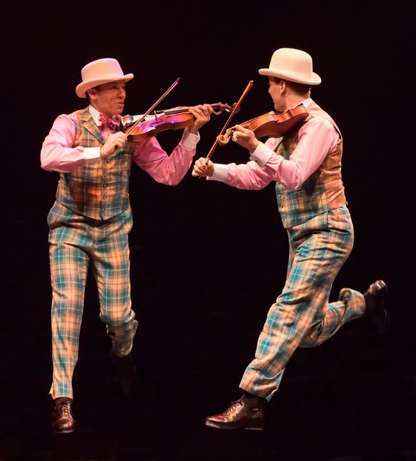 Matt Loehr and Noah Racey; Photo by Charr Crail Photo