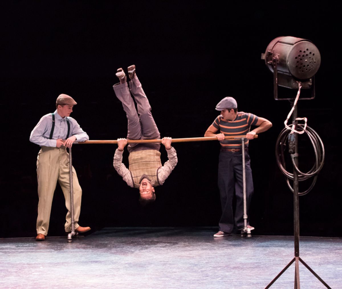 Jordan Beall, Matt Loehr and Eric Anthony Johnson; Photo by Charr Crail at 