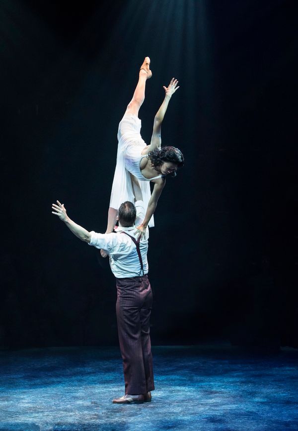 Kristine Bendul and Noah Racey; Photo by Charr Crail Photo