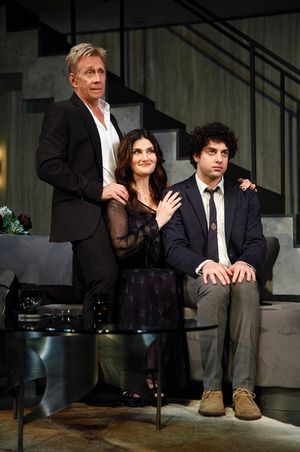 Jack Wetherall, Idina Menzel and Eli Gelb  Photo