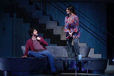 Eli Gelb and Idina Menzel Photo