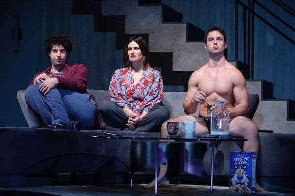Eli Gelb, Idina Menzel and Will Brittain Photo