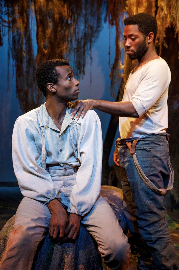 Sheldon Best as James and Chinaza Uche as Henry Photo