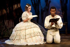Fern Cozine as Isabel and Sheldon Best as James Photo