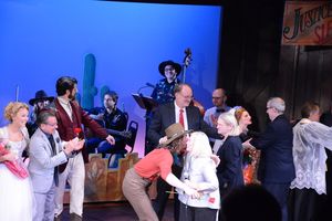 Sarah Parnicky, Bill Castellino (Director), Peter Saide, Conor Ryan, Pat Addoss, Ken Denison, Mary Cossette, Lauren Molina, David Friedman and Gary Marachek @ BroadwayWorld Sarah Parnicky, Bill Castellino (Director), Peter Saide, Conor Ryan, Pat Addoss, Ken Photo