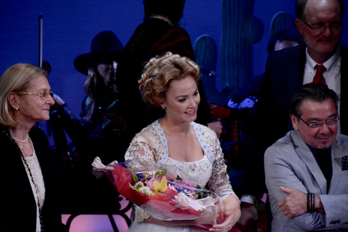 Mary Cossette, Sarah Parnicky and Bill Castellino at 