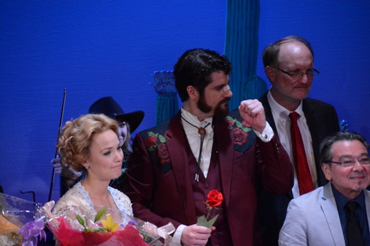 Sarah Parnicky, Peter Saide, Ken Denison and Bill Castellino at 