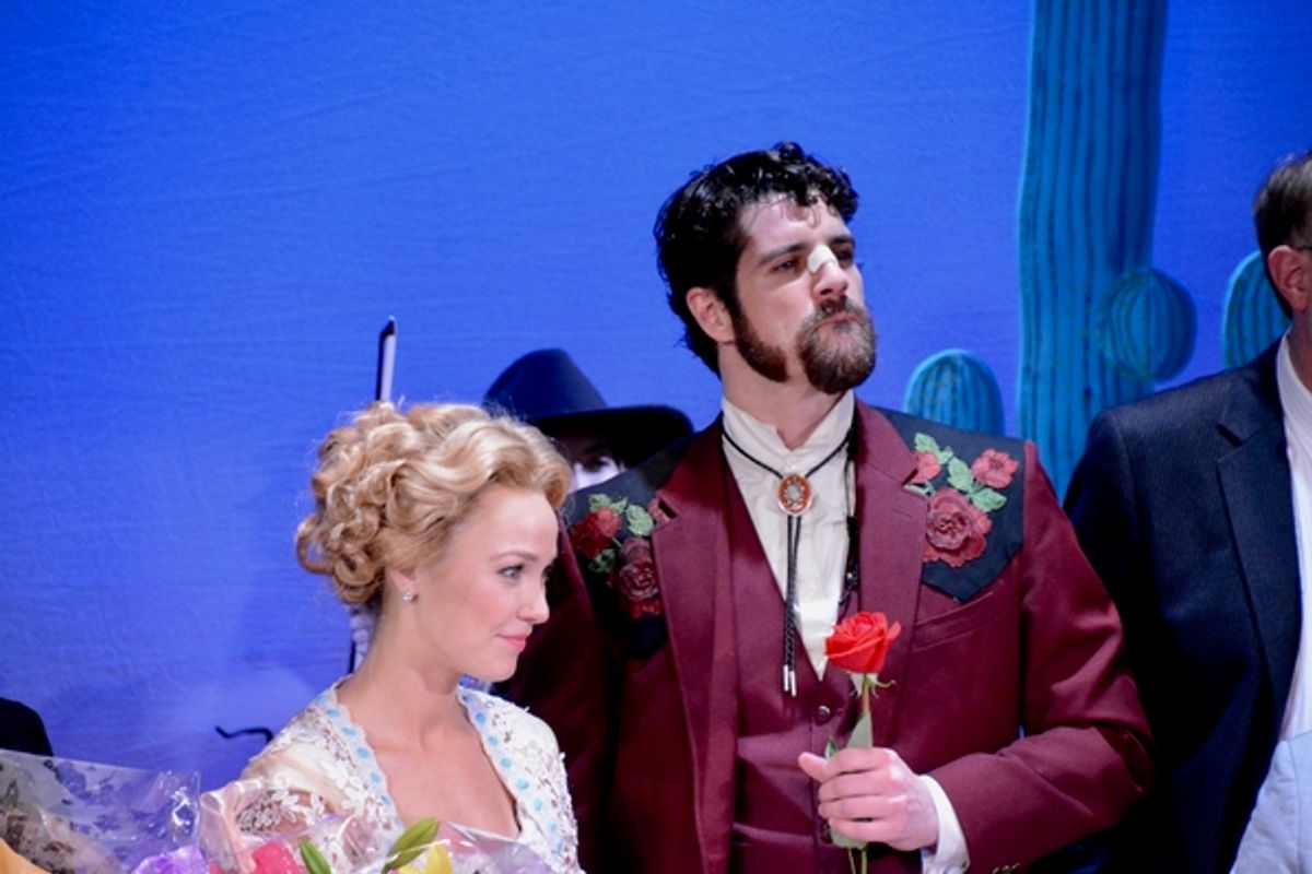 Sarah Parnicky and Peter Saide at 