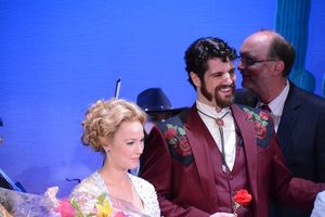Sarah Parnicky and Peter Saide @ BroadwayWorld Sarah Parnicky and Peter Saide Photo