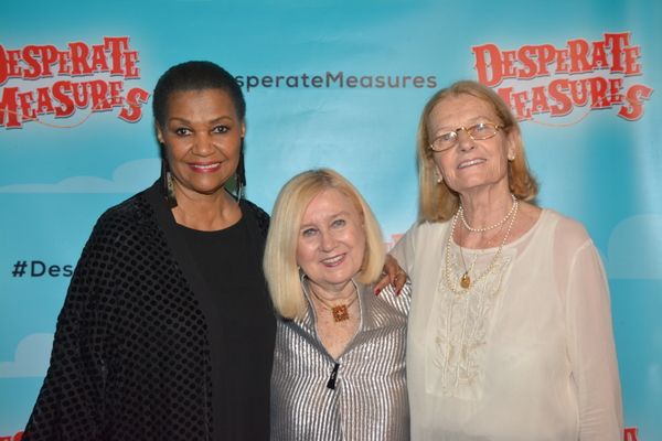 Willette Klausner, Pat Addiss and Mary Cossette Photo