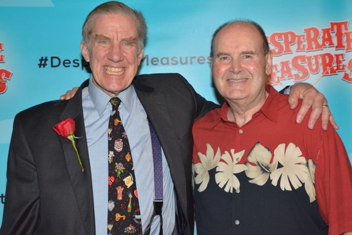 Nick Wyman and Cris Groenendaal at 