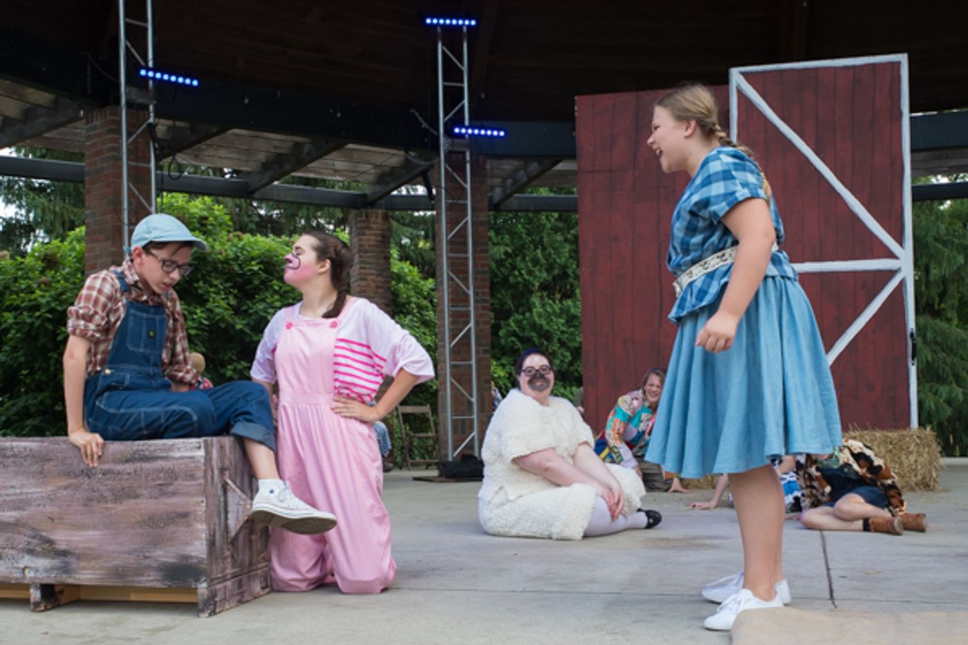 Photo Coverage: First look at Curtain Players' CHARLOTTE'S WEB  Image