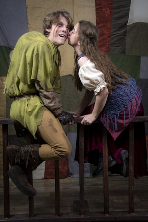 Ian Lawson and Ashlyn Koford in The Hunchback of Notre Dame, photograph by Jason Johnson-Spinos @ BroadwayWorld Ian Lawson and Ashlyn Koford in The Hunchback of Notre Dame, photograph by Jason John Photo