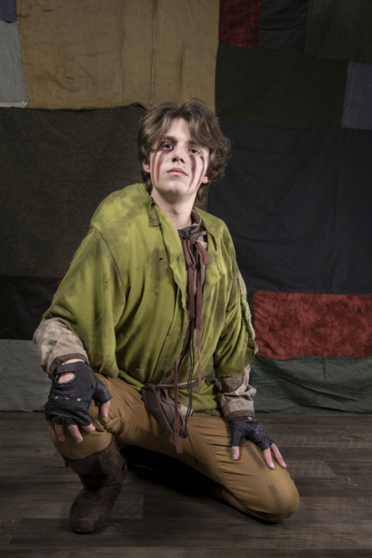 Ian Lawson in The Hunchback of Notre Dame, photograph by Jason Johnson-Spinos at 